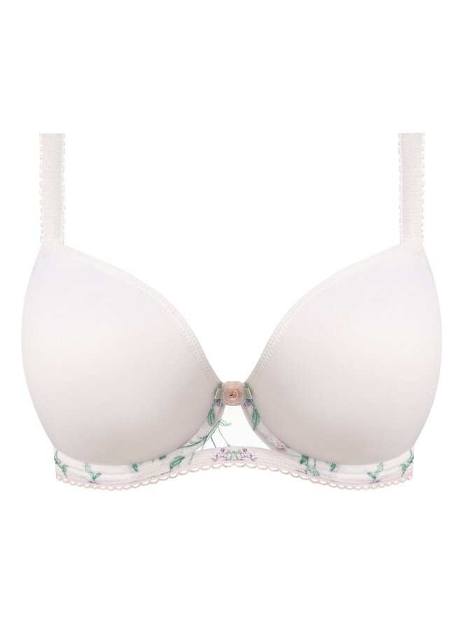 Love Crush Deco Voorgevoormde Plunge Bh White Haze AA403231