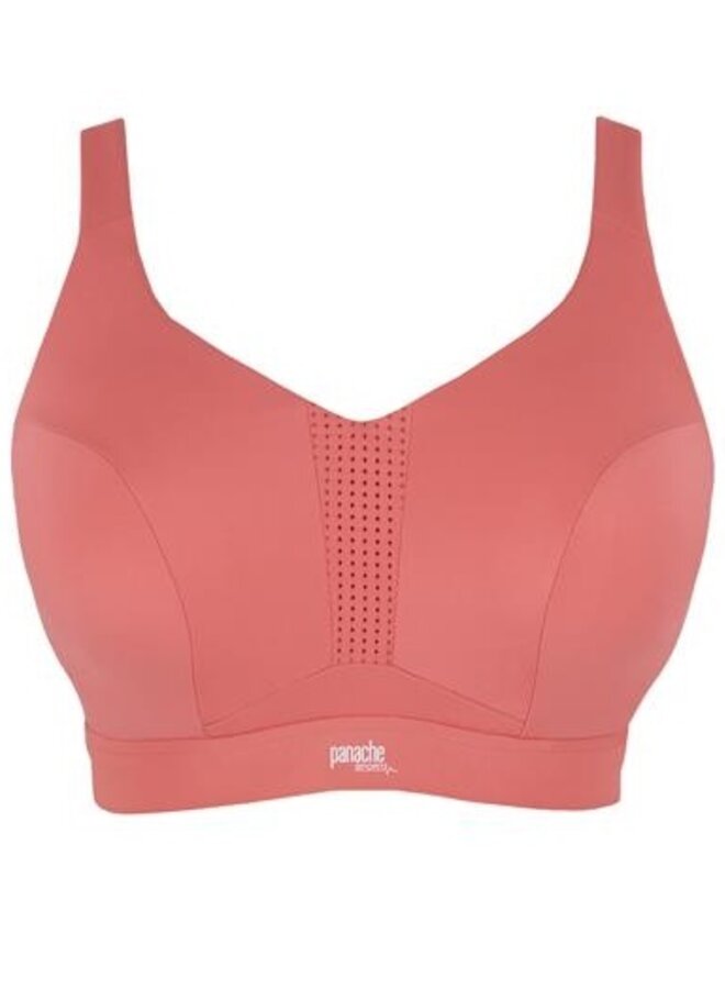 Niet-Voorgevormde Sport Bh met beugel Ultra Perform Endurance Grapefruit  5022