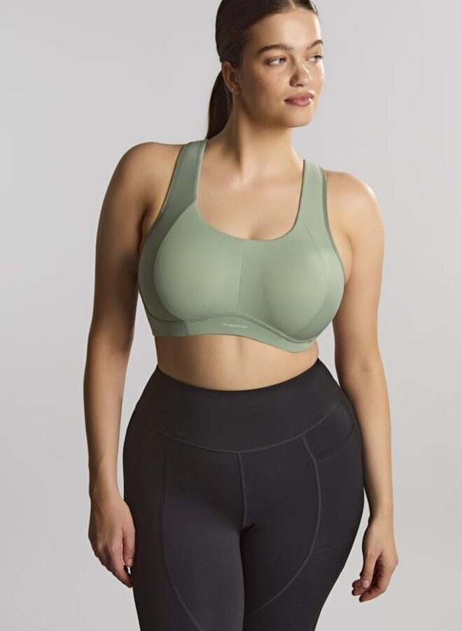 Niet-Voorgevormde Sport Bh met beugel Pale Green 9443