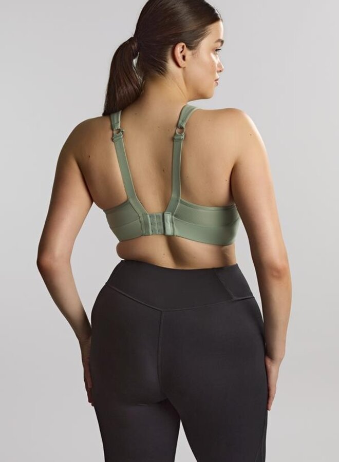 Niet-Voorgevormde Sport Bh met beugel Pale Green 9443