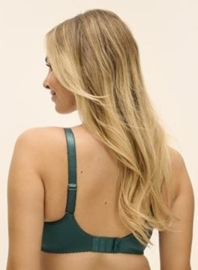 Rebecca Essentials T-Shirt Spacer Bh Forest Green FL101310