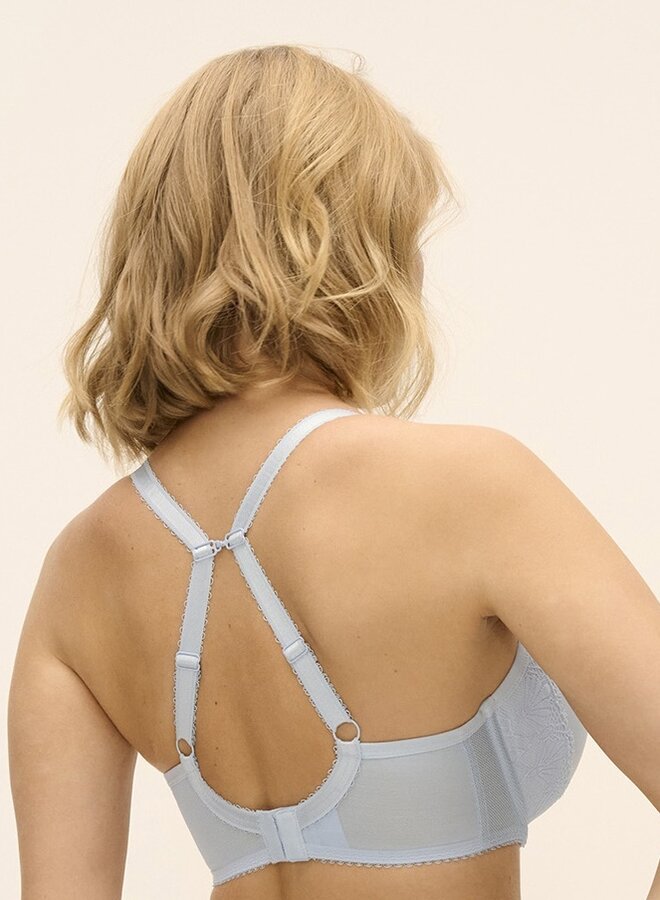 Fascinate Voorgevoormde Plunge Bh Powder Blue AA403131