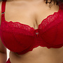 Brianna Voorgevoormde Halfcup Bh Haute Red EL8081