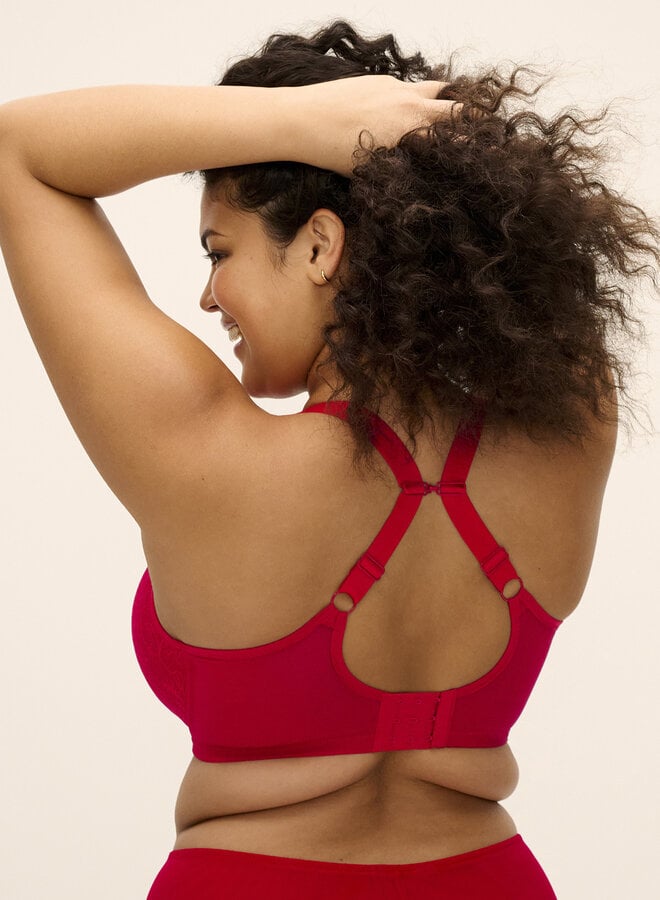 Brianna Voorgevoormde Halfcup Bh Haute Red EL8081