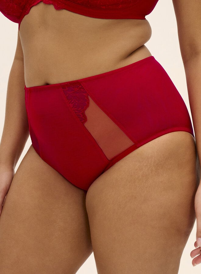 Hoge Slip Brianna Haute Red EL8085