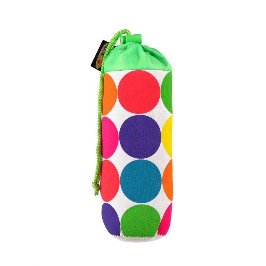 Micro bottle holder neon dots