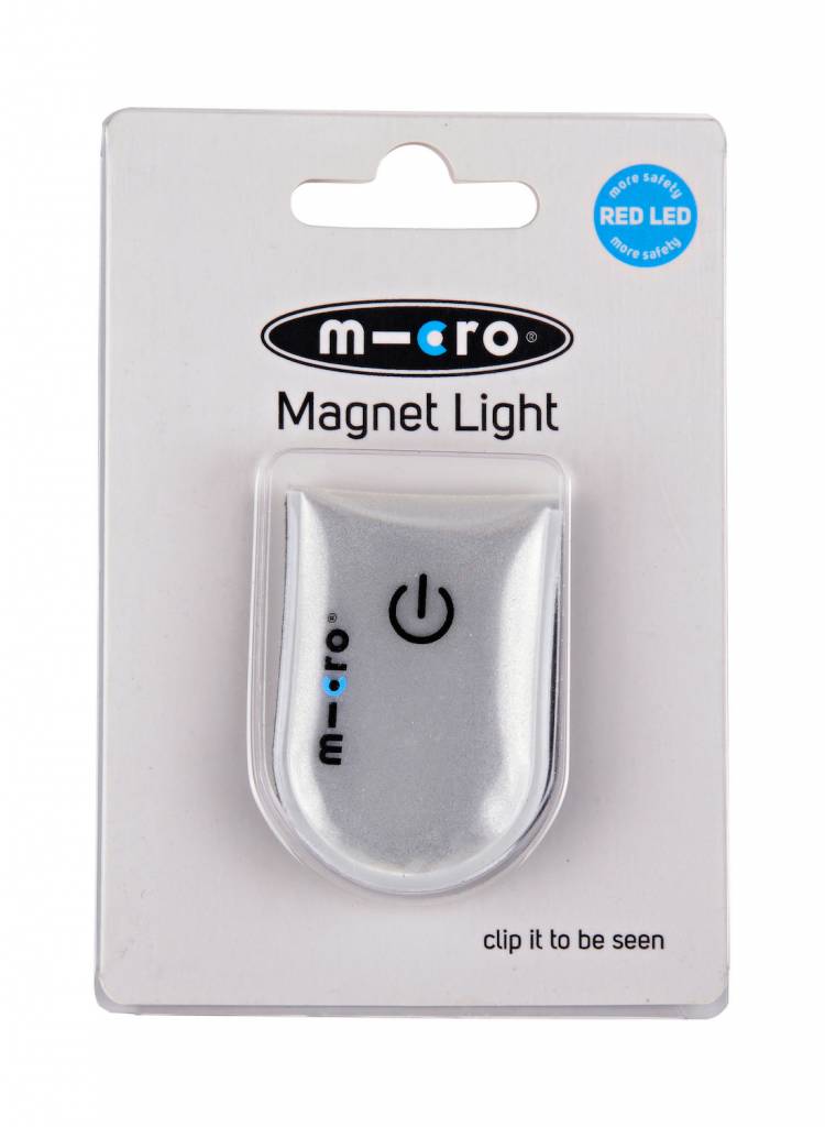 Micro LED magneet achter lampje, Micro Step