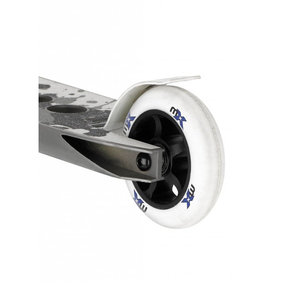 Micro MX 100m Metal Core Stuntwheel (MX1205) - white/black