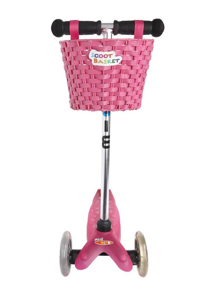 girls scooter with basket
