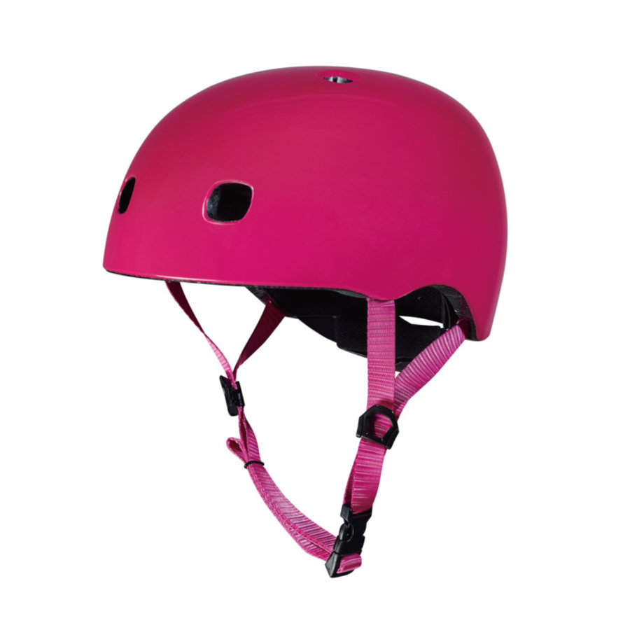 Micro helm Deluxe Framboos roze