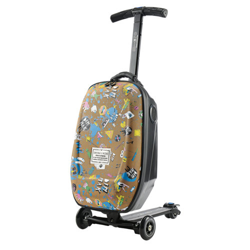 Micro Micro Luggage Steve Aoki Scootcase - Bluetooth