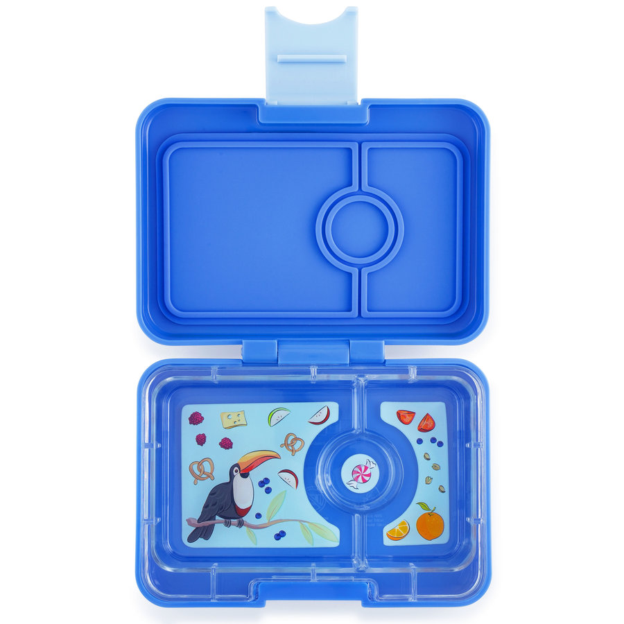 Yumbox MiniSnack box with 3 sections