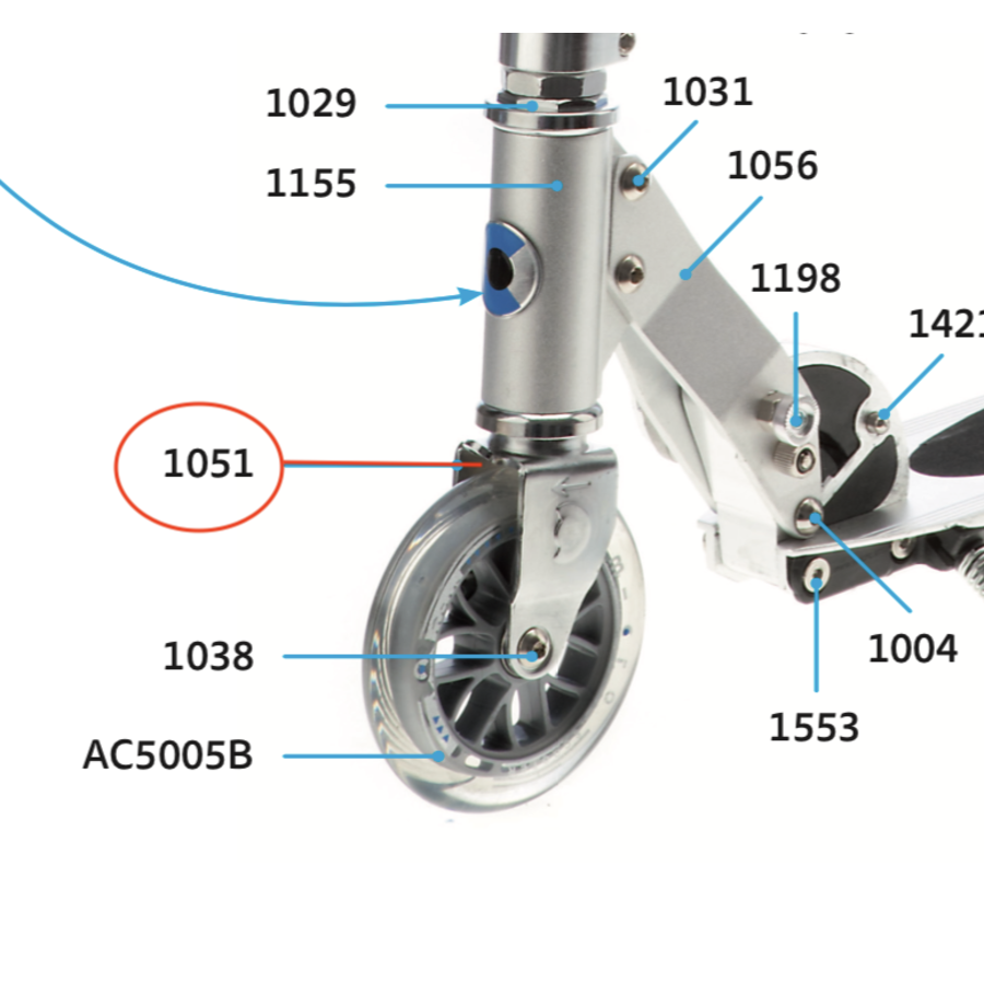 Steering Fork (1051)