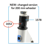 Nut under clamp 200mm scooter (1652)