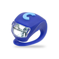 Micro Maxi Micro step Deluxe inklapbaar LED - 3-wiel kinderstep - Blauw