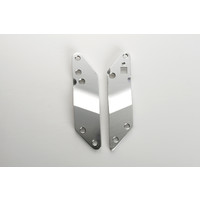 Holder plates Flex silver (1007)