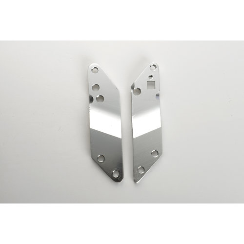 Micro Holder plates Flex silver (1007)