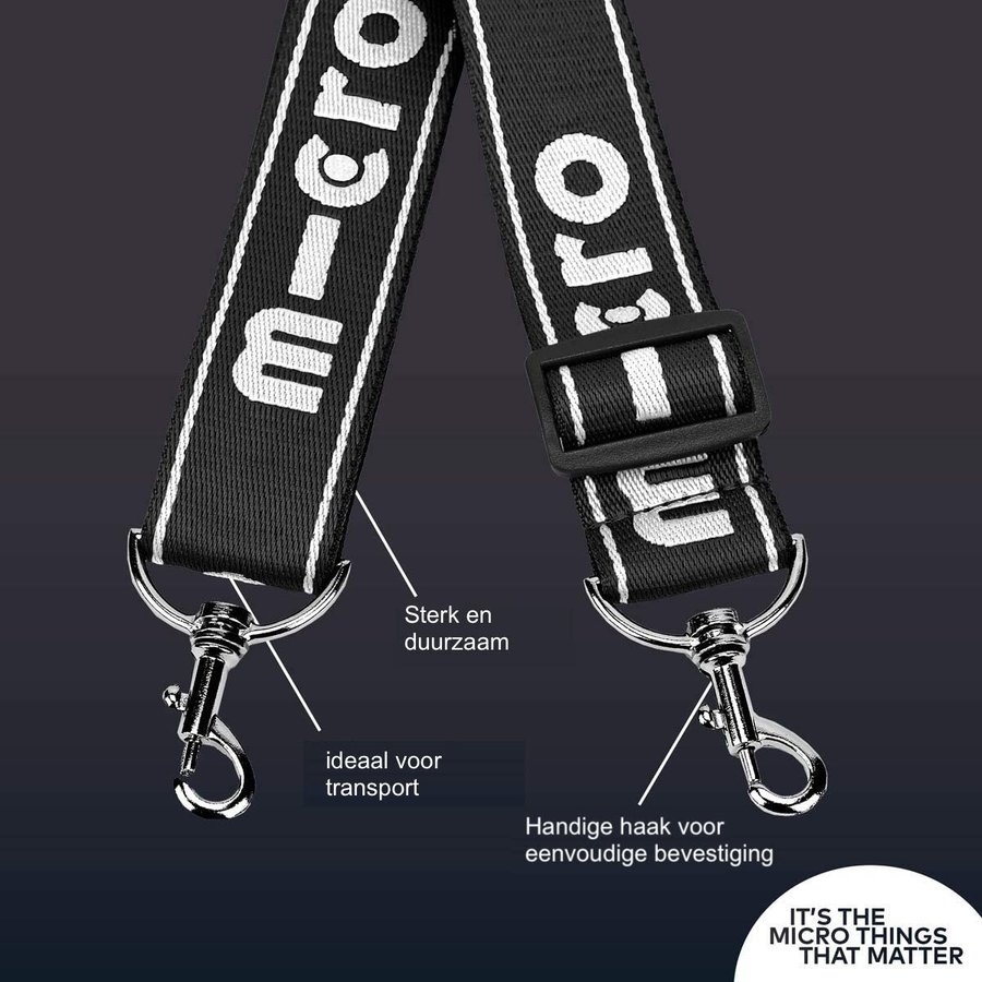 Micro carry strap black