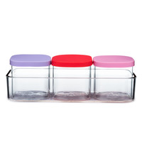 Yumbox Chop Chop 3 glazen bewaarbakjes