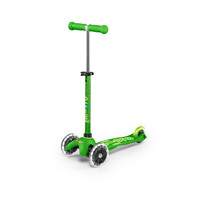 Mini Micro scooter Deluxe Green LED
