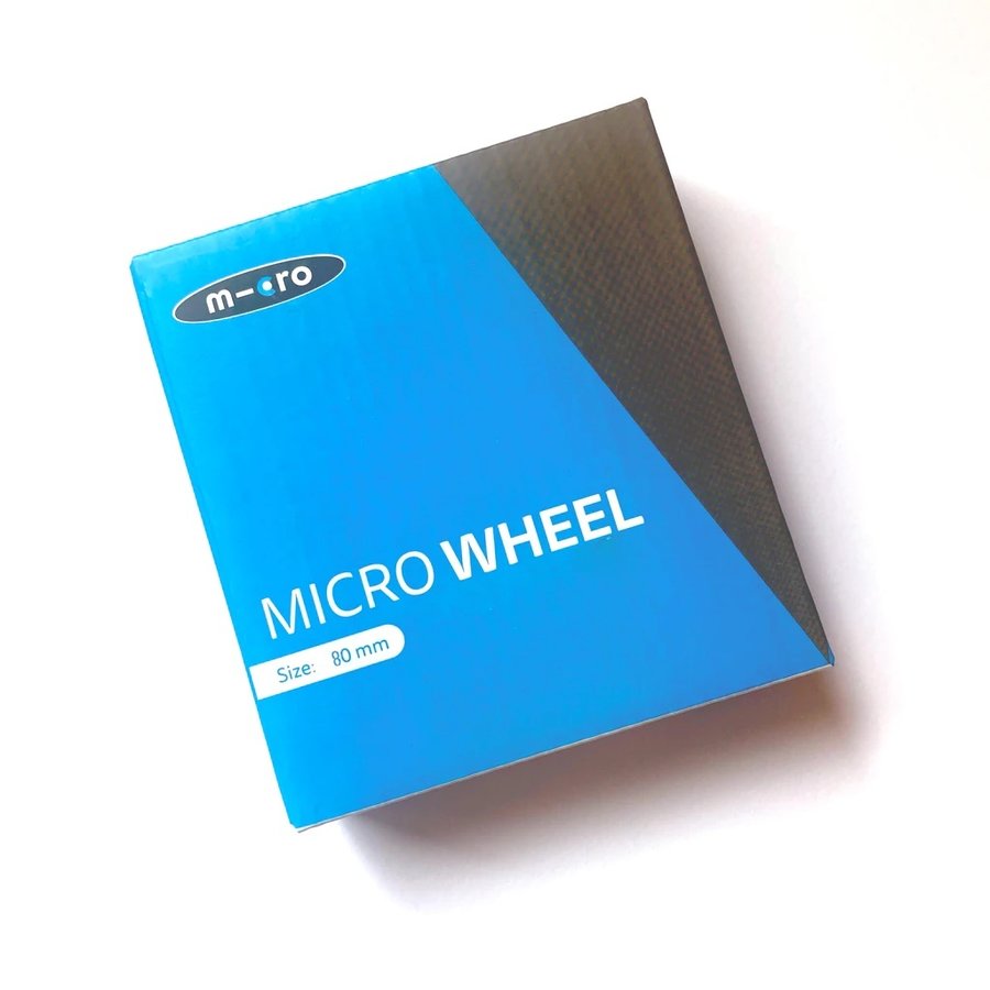 Micro wheel 80mm transparant (AC-5002B)