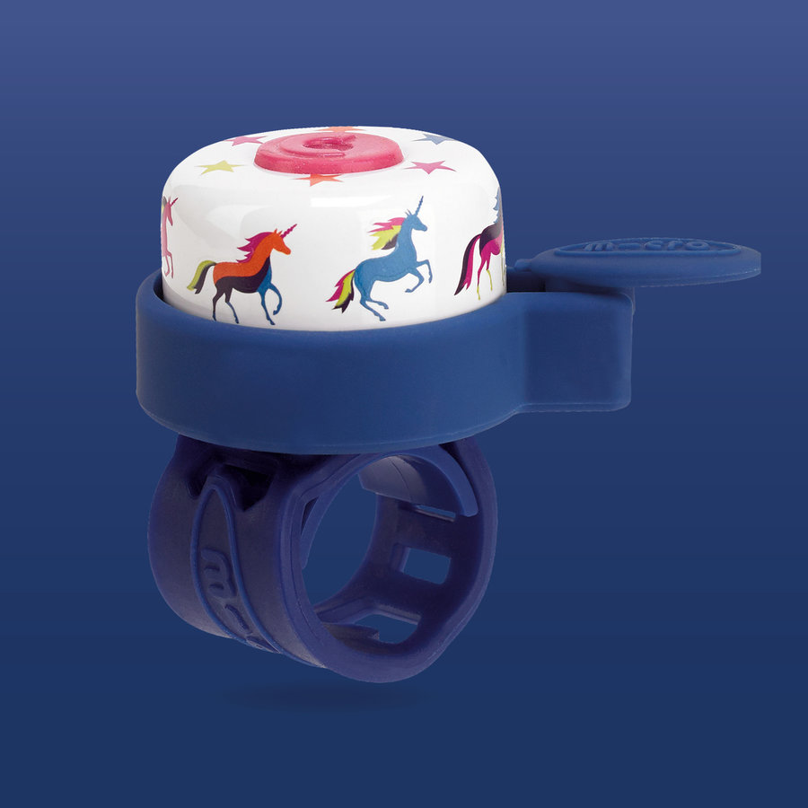 Micro Bell - suitable for all scooters and bikes - easy attachment - Unicorn