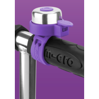 Micro Bell - suitable for all scooters and bikes - easy attachment - Purple