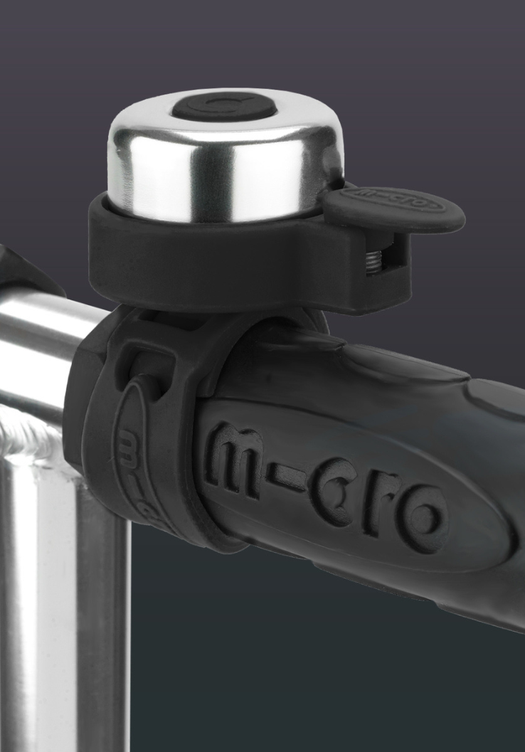 Bell for bike or scooter black Micro Scooter Accessories Micro Step