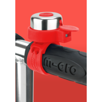 Micro Bell - suitable for all scooters and bikes - easy attachment - Red