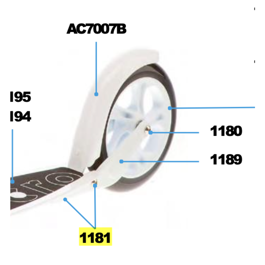 Bolt for Speed and Rocket (1181)