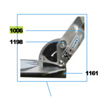 Locking system folding scooter (1006) V2