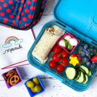 Yumbox set van siliconen bakjes