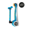 Micro Mini Micro scooter Deluxe foldable LED - Ocean Blue