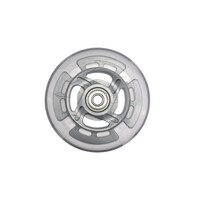 Micro LED wheel grey spokes - 120mm - front wheel Micro Sprite / Mini Micro scooter