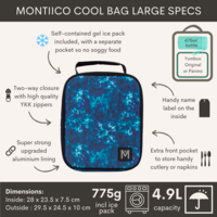 MontiiCo Insulated Lunch Bag Large