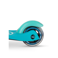 Mini Micro scooter Deluxe LED - 3-wheel children's scooter - Aqua