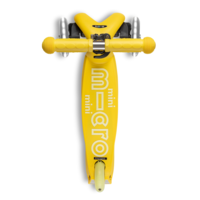 Mini Micro scooter Deluxe LED - 3-wheel children's scooter - Yellow