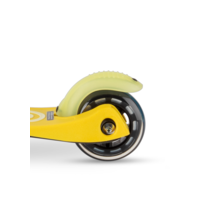 Mini Micro scooter Deluxe LED - 3-wheel children's scooter - Yellow