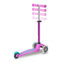 Mini Micro step Deluxe LED - 3-wiel kinderstep - Lavendel Limited edition