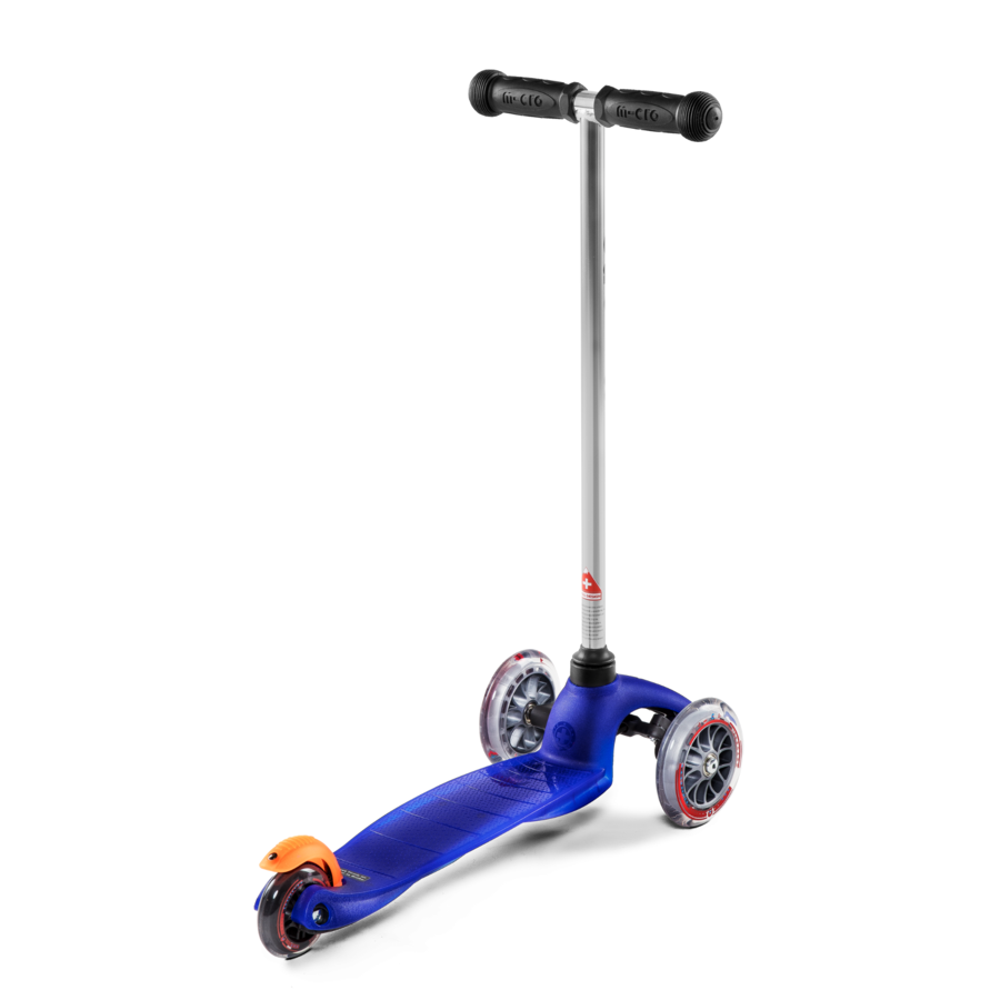 Mini Micro scooter Classic - 3-wheel kids scooter -  Blue