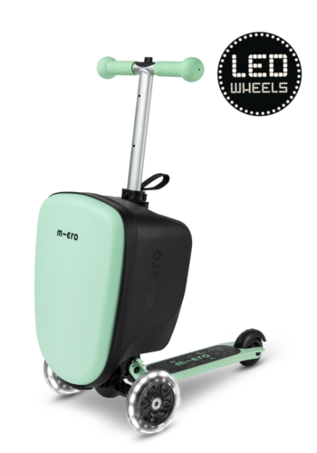 Micro Micro Scooter Luggage Junior LED Mint