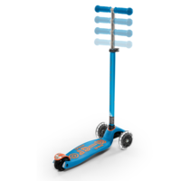 Maxi Micro scooter Deluxe LED - 3-wheel children's scooter - Caribbean Blue