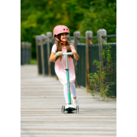 Maxi Micro scooter Deluxe LED - 3-wheel children's scooter - Mint