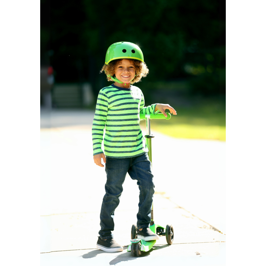 Maxi Micro scooter Deluxe - 3-wheel children's scooter - Green