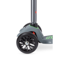Maxi Micro scooter Deluxe Pro - 3-wheel children's scooter - Grey/Green - combi deal
