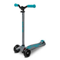 Maxi Micro scooter Deluxe Pro - 3-wheel children's scooter - Grey/Aqua