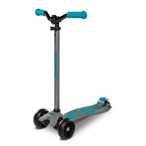 Micro Maxi Micro scooter Deluxe Pro - 3-wheel children's scooter - Grey/Aqua