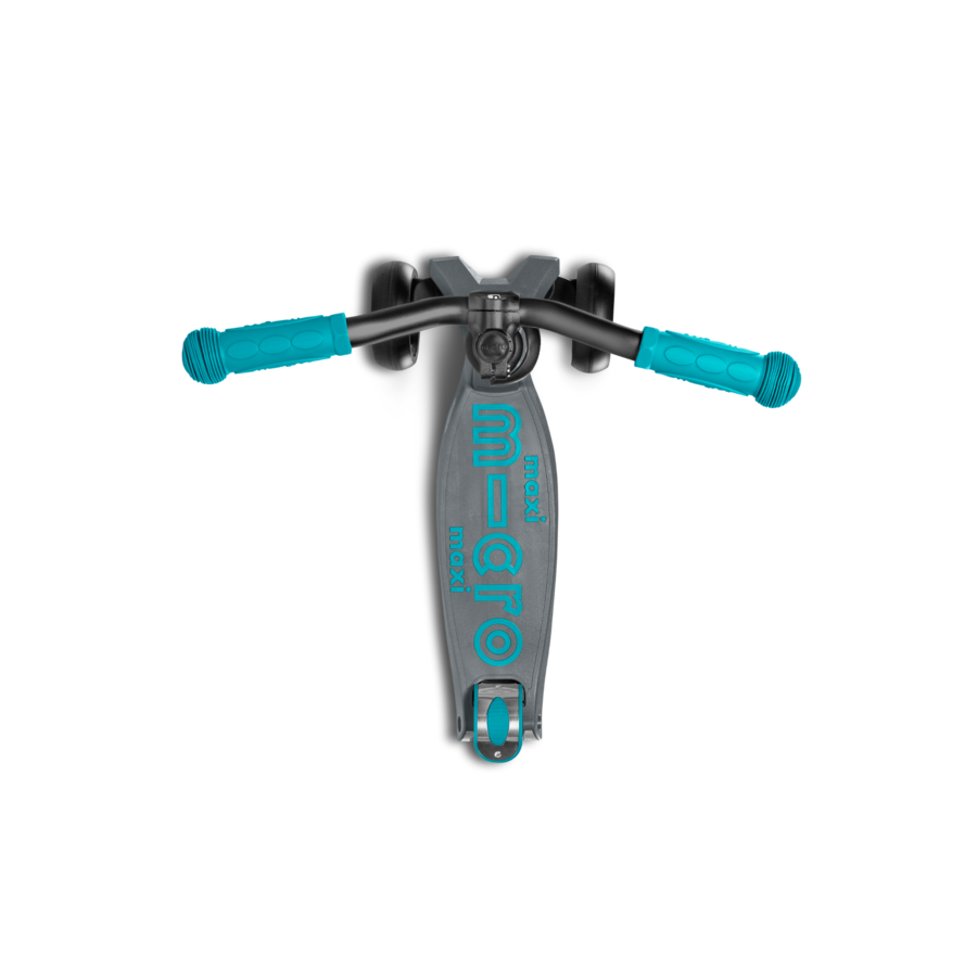 Maxi Micro scooter Deluxe Pro - 3-wheel children's scooter - Grey/Aqua