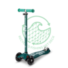 Micro Maxi Micro scooter Deluxe ECO  - 3-wheel children's scooter - Green