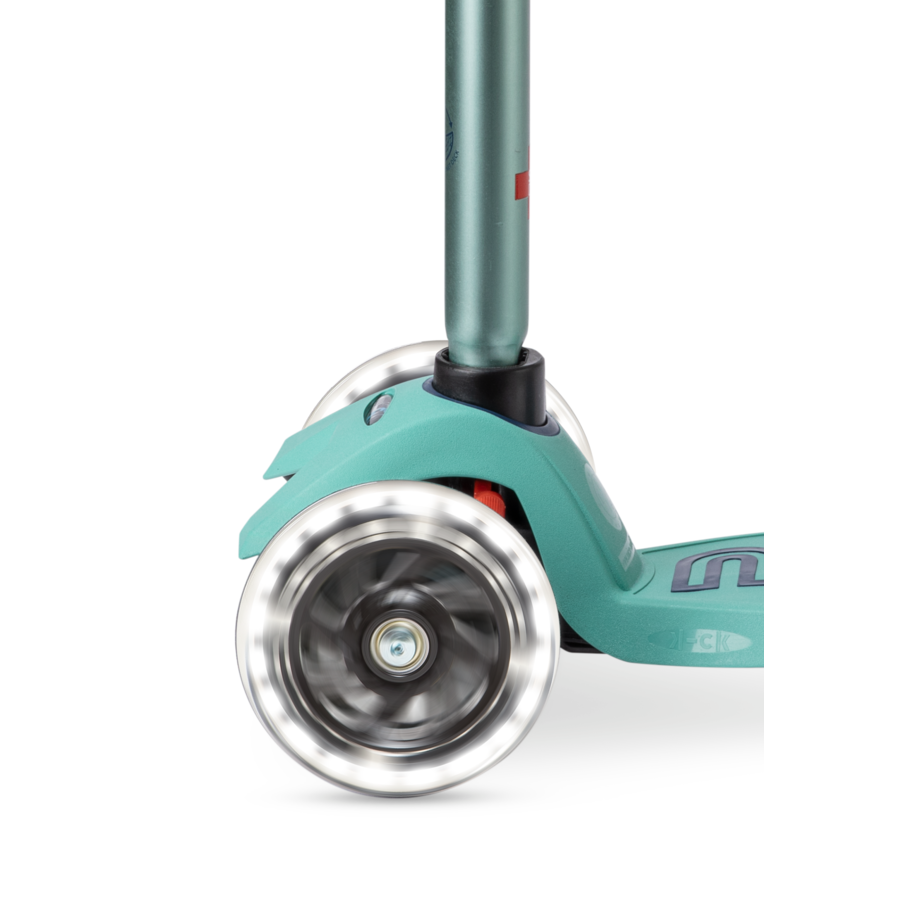 Maxi Micro scooter Deluxe ECO LED  - 3-wheel children's scooter - Mint